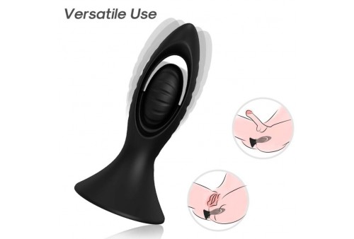 armony vibrador plug anal silicona negro