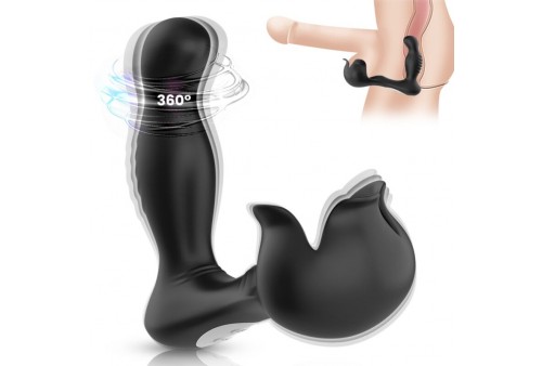 armony surround vibrador anal estimulador testiculos control remoto negro