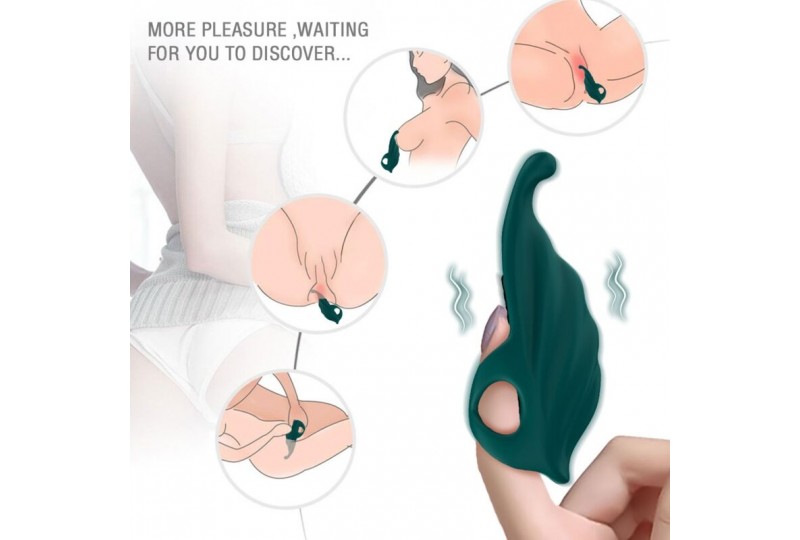 armony dedal estimulador vibrador verde