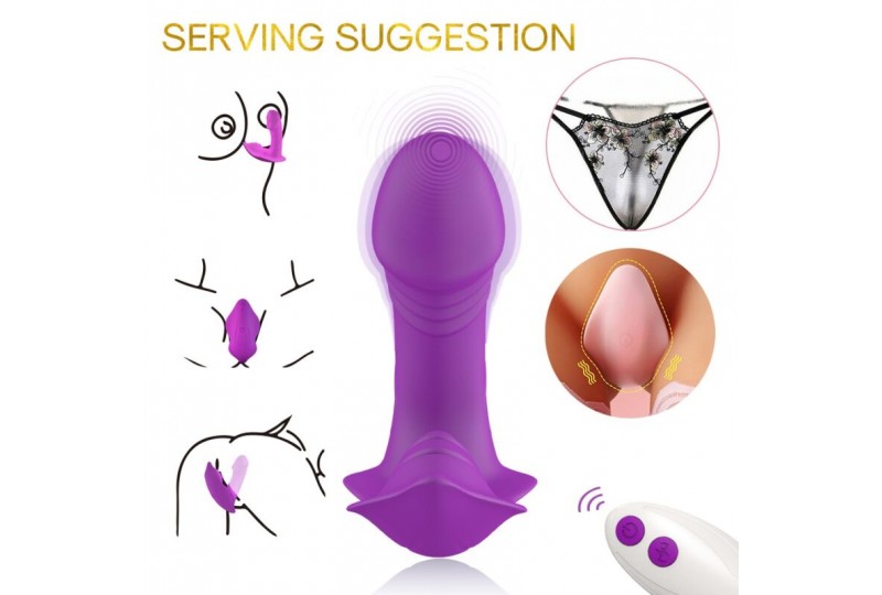 armony whistle vibrador introducible control remoto violeta