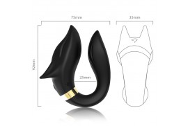 armony fox vibrador parejas control remoto negro