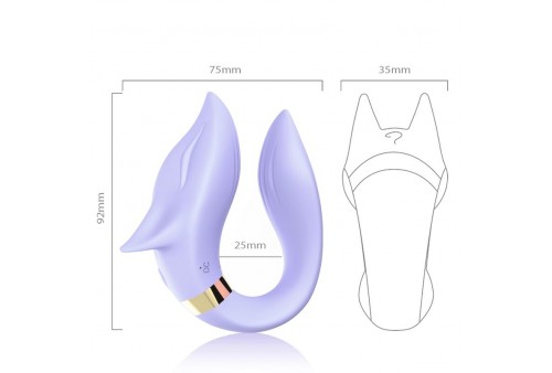 armony fox vibrador parejas control remoto violeta