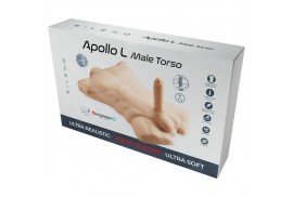 silexd apollo l torso realistico masculino