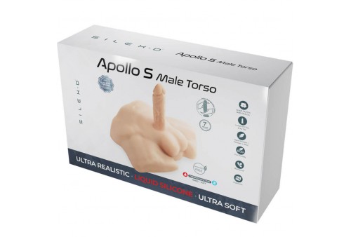 silexd apollo s torso bajo realistico masculino