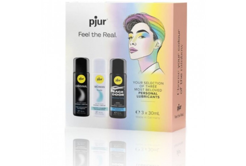 pjur pride set premium lubricantes 3 x 30 ml