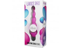 alive lance pro estimulador vibrador anal rosa