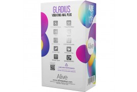 alive gladius plug vibrador anal