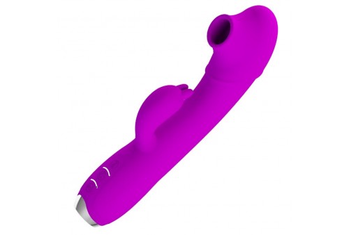 pretty love regina vibrador succionador recargable morado