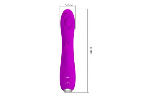 pretty love regina vibrador succionador recargable morado