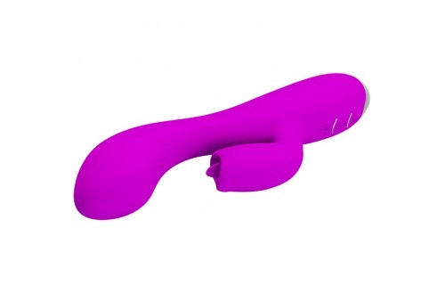 pretty love gloria vibrador conejo recargable impermeable morado