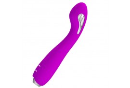 pretty love hector vibrador electroshock recargable impermeable morado