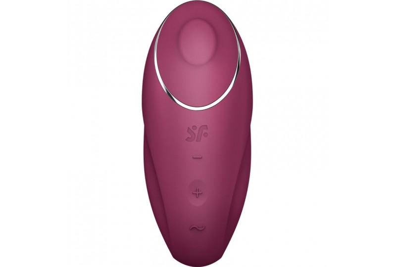 satisfyer tap climax 1 vibrador lay on rojo