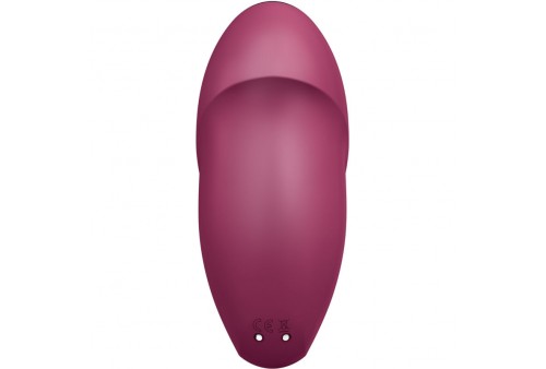 satisfyer tap climax 1 vibrador lay on rojo