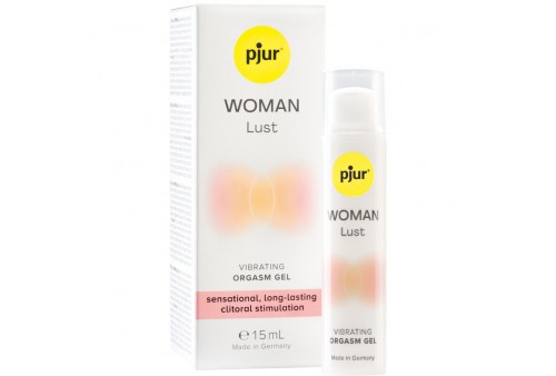 pjur woman lust gel vibrador para orgasmo 15 ml