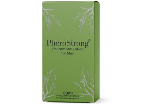 pherostrong perfume con feromonas entice para hombre 50 ml