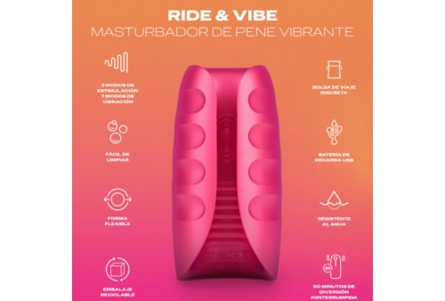 durex toy masturbador vibrador ride vibe