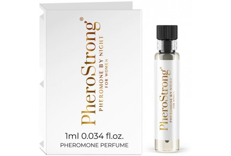 pherostrong perfume con feromonas by night para mujer 1 ml