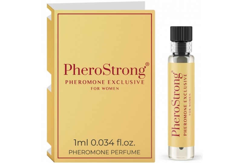 pherostrong perfume con feromonas exclusive para mujer 1 ml