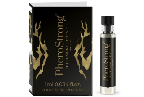 pherostrong perfume con feromonas devil para hombre 1 ml