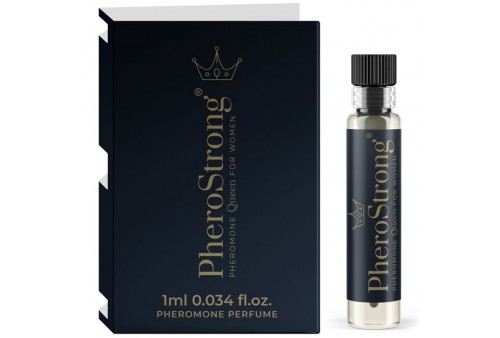 pherostrong perfume con feromonas queen para mujer 1 ml