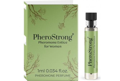 pherostrong perfume con feromonas entice para mujer 1 ml