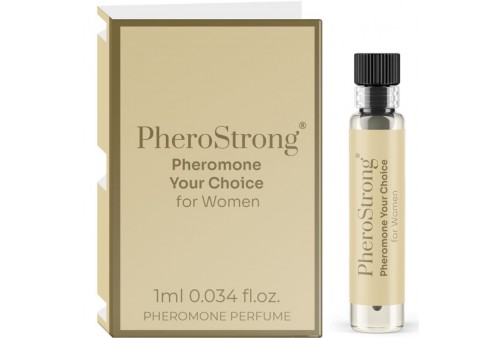 pherostrong perfume con feromonas your choice para mujer 1 ml