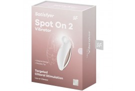 satisfyer spot on 2 vibrador lay on blanco