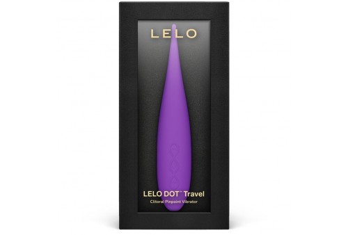 lelo dot travel estimulador de clítoris morado