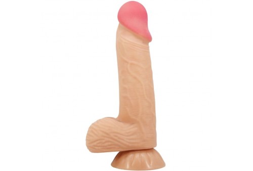 pretty love sliding skin series dildo realístico con ventosa piel deslizante 206 cm