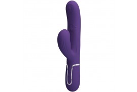 pretty love perlita vibrador punto g 3 en 1 multifunción morado