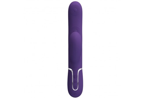 pretty love perlita vibrador punto g 3 en 1 multifunción morado