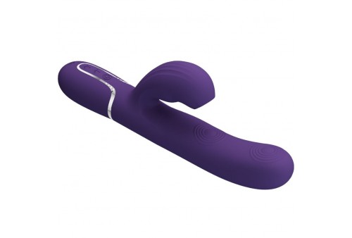 pretty love perlita vibrador punto g 3 en 1 multifunción morado