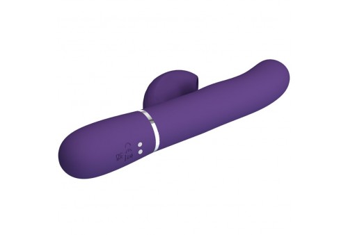 pretty love perlita vibrador punto g 3 en 1 multifunción morado