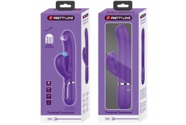 pretty love perlita vibrador punto g 3 en 1 multifunción morado