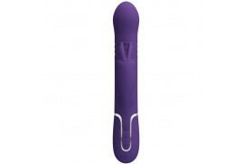 pretty love coale vibrador rabbit 4 en 1 morado