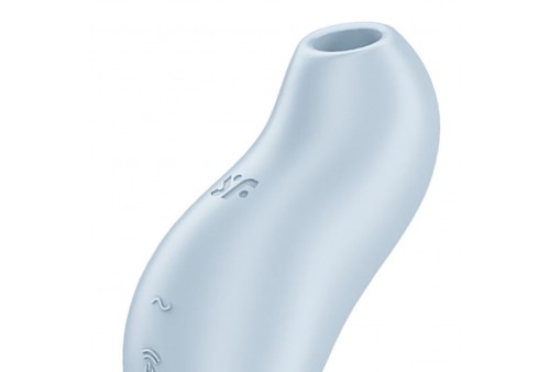 satisfyer pocket pro 1 estimulador clítoris azul claro