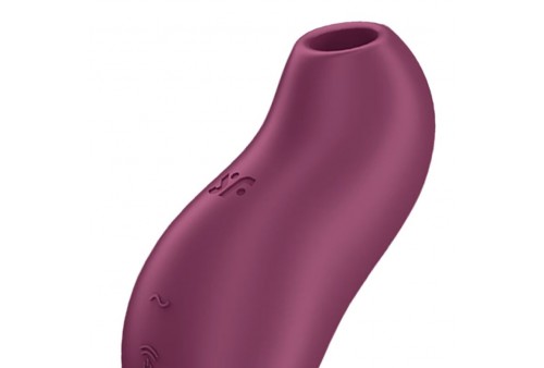 satisfyer pocket pro 1 estimulador clítoris granate