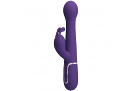 pretty love dejon vibrador rabbit 3 en 1 multifunción morado