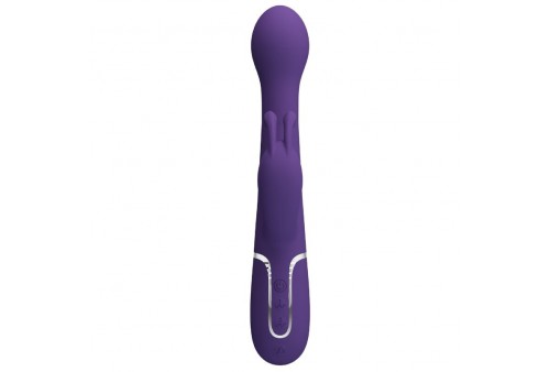 pretty love dejon vibrador rabbit 3 en 1 multifunción morado