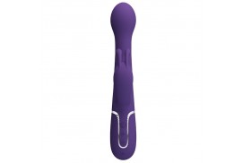 pretty love dejon vibrador rabbit 3 en 1 multifunción morado