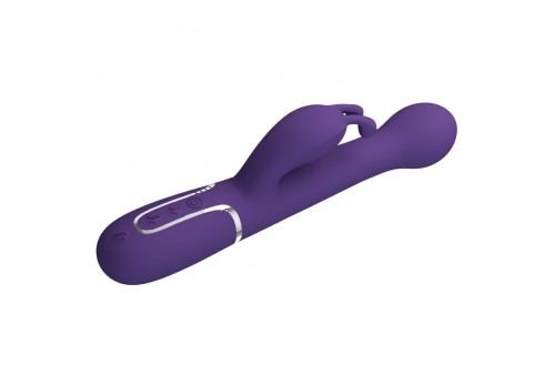 pretty love dejon vibrador rabbit 3 en 1 multifunción morado