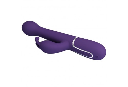 pretty love dejon vibrador rabbit 3 en 1 multifunción morado