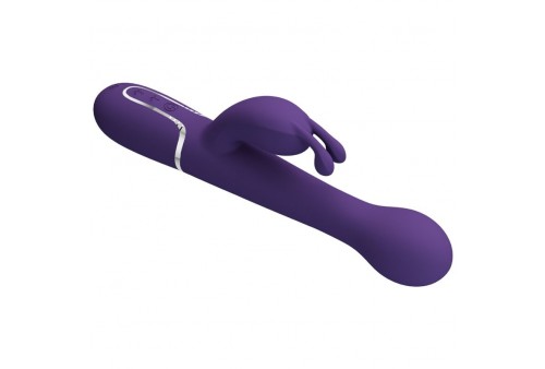 pretty love dejon vibrador rabbit 3 en 1 multifunción morado