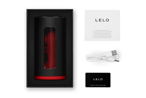 lelo f1s v3 masturbador masculino rojo