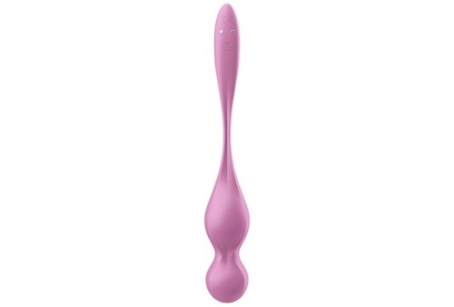 satisfyer love birds bolas kegel vibradoras rosa