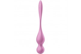 satisfyer love birds bolas kegel vibradoras rosa