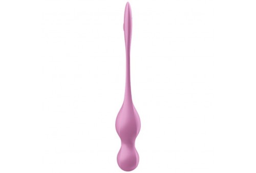 satisfyer love birds bolas kegel vibradoras rosa