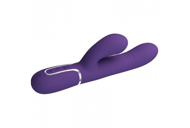 pretty love vibrador punto g multifunción morado