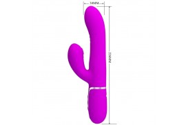 pretty love vibrador punto g multifunción fucsia