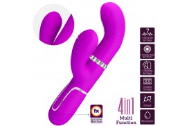 pretty love vibrador punto g multifunción fucsia